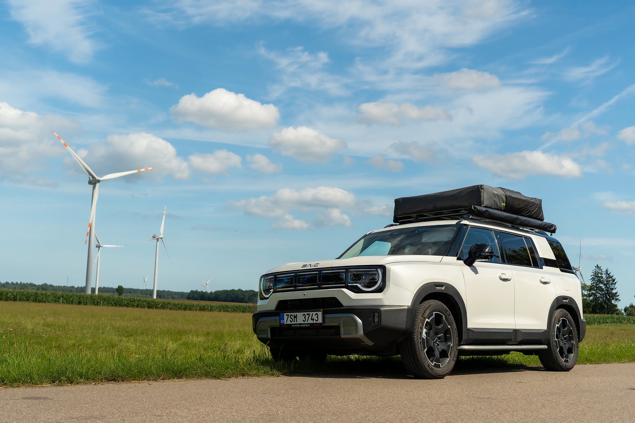 BAIC BJ30 a větrné elektrárny v Polsku