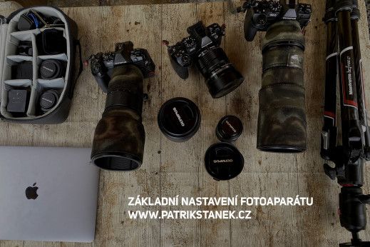 Základní nastavení fotoaparátu a typy ostření